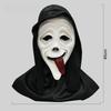 Creepy Scream Face Mask Collection Halloween Costume Latex Scary Props For Parties