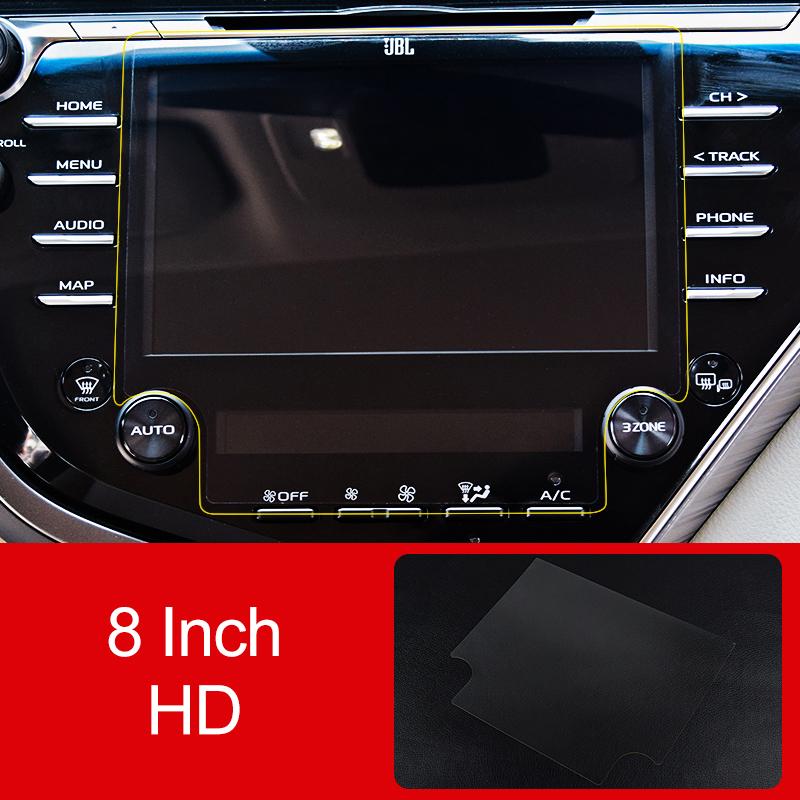 Защитная пленка для экрана автомобиля из ПЭТ для Toyota Camry 70 XV70 2018, автомобильная GPS-навигация, сенсорный дисплей, авто интерьер