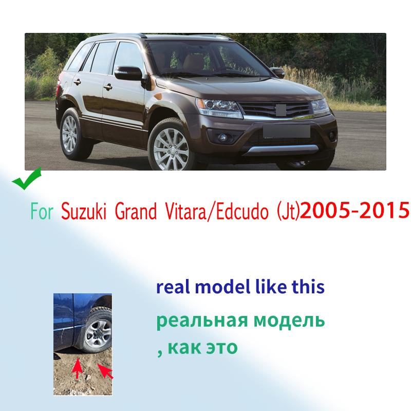 4 шт./компл. автомобильные брызговики для Suzuki Grand Vitara/Edcudo (Джей Ти) 2005-2015 Брызговики 2010 2011 2012 2013 2014