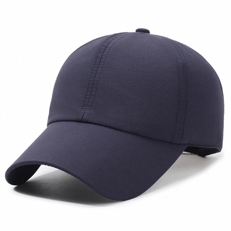Spring Summer Quick-Drying Breathable Baseball Cap for Men Outdoor Sports Empty Top Hat Sunshade Sunscreen Cap Thin Cap