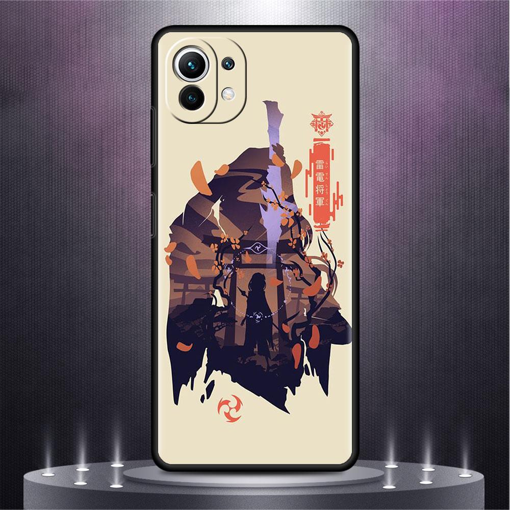 Чехол для Xiaomi Mi Poco X3 NFC M4 F3 C40 11 11T 10T Pro 12 9T 9 10 Lite, мягкий чехол на заднюю панель телефона в стиле аниме Genshin Impact, милый чехол