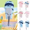 Windproof Children's Swimming Cap Anti UV UV Protection Hat Lightweight Kids Bucket Hats Summer