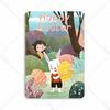 Mfoever Easter Vintage Tin Sign Poster Easter Bunny Promotions Wall Easter Egg Decoration Reminding Metal Painting Decor X CM