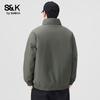 Мужская зимняя утепленная куртка Baleno S&K Collection с воротником-стойкой