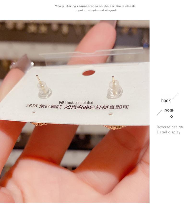 Новые летние серьги с зелеными кристаллами — стильный, уникальный, простой дизайн