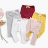Spring Newborn Baby Girls Pants Casual Leggings Fashion Kids PP Pants For Girls Soft Toddler Baby Children Long Trousers 2023