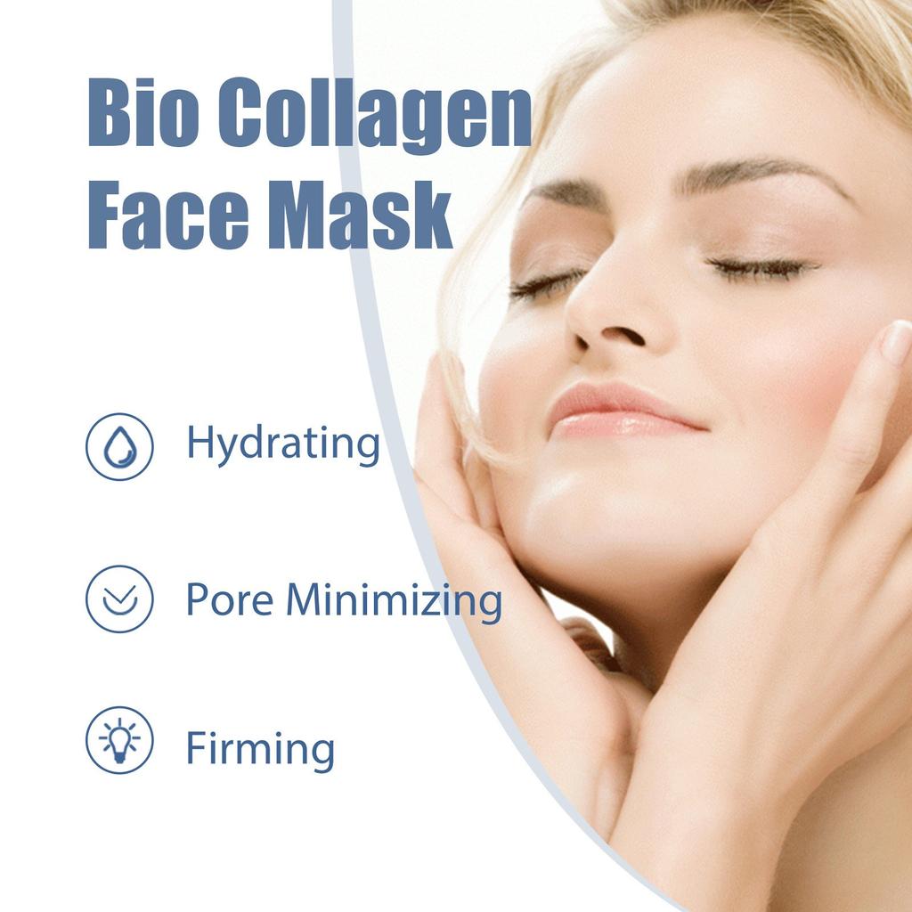 Bio Collagen True Deep Mask, Collagen Mask Overnight, Facial Care Collagen Mask Moisturizing Anti-Aging Mask(5ml)
