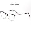 Anti Blue Light Pure Titanium Ultra-Light Reading Glasses Men Brand Design Square Frame Photochromic CR-39 Resin Lenses +1.5 2.0