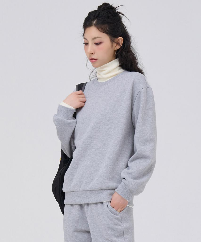 CHASECULT Unisex Essential Brushed Sweatshirt - Grey