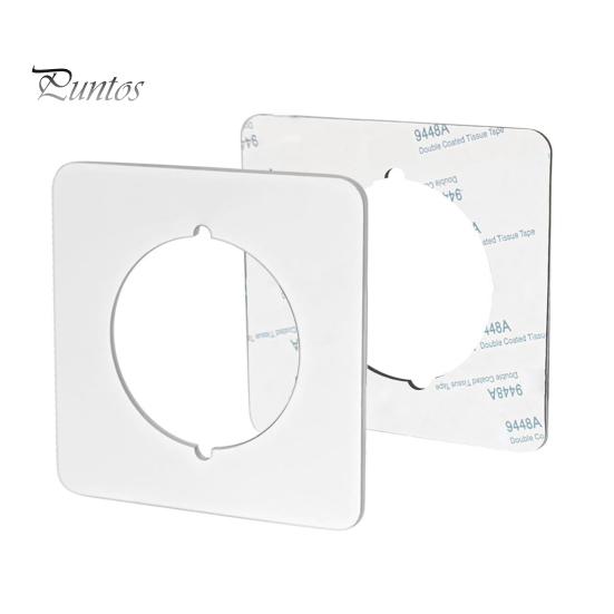 1/2Pcs Door Knob Plates Self Adhesive Scratch-Resistant Simple Installation Door Handle Cover Filler Fixing Repair Plates