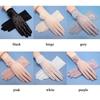 Women Non-Slip Riding and Driving Flowers Mittens Lace Gloves Sunscreen Gloves Ice Silk