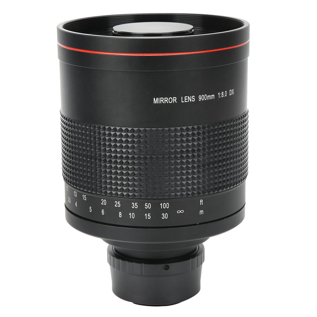 900mm F8.0 Super Telephoto Mirror Lens with Adapter Ring Fit for Olympus M43 Mount Camera