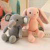 Cotton Rope Cartoon Toy Pp Cotton Stuffed Triceratops Tyrannosaurus Elephant Ocean Animal Plushie Sleeping Companion Gift