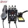 JCD Soldering Station 8586 Welding Hot Air Gun+Electric Soldering Iron 2 In 1 LCD Digital Display Welding Equipment Repair Tool