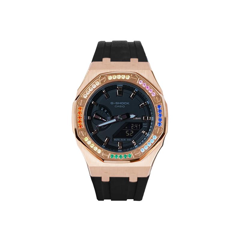 Casio Унисекс 48,5 мм Черные часы GMA-S2100-1A(Watch8--)