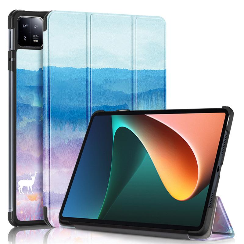 Чехол для планшета Xiaomi Pad 6 Pro, 11-дюймовый чехол с милым единорогом и котом, задняя панель из ПК для Xiaomi Mi Pad 6 Pro 2023, чехол для Xiaomi Pad 6 Pro, ручка для планшета