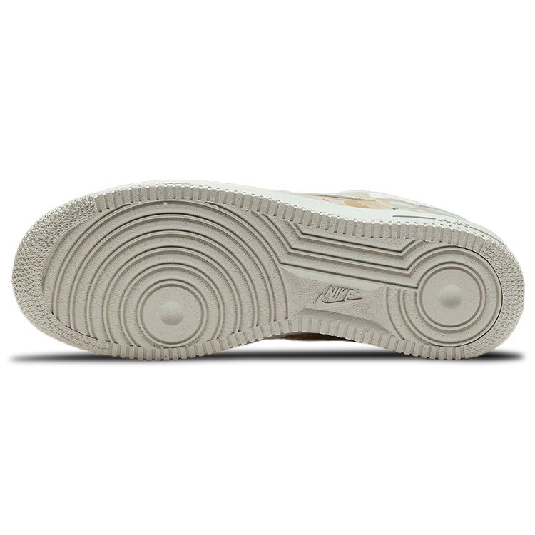 Nike Air Force 1 07 LX Мужские кроссовки с вышивкой Desert Camo White Photon-Dust Team-Orange DD1175-001