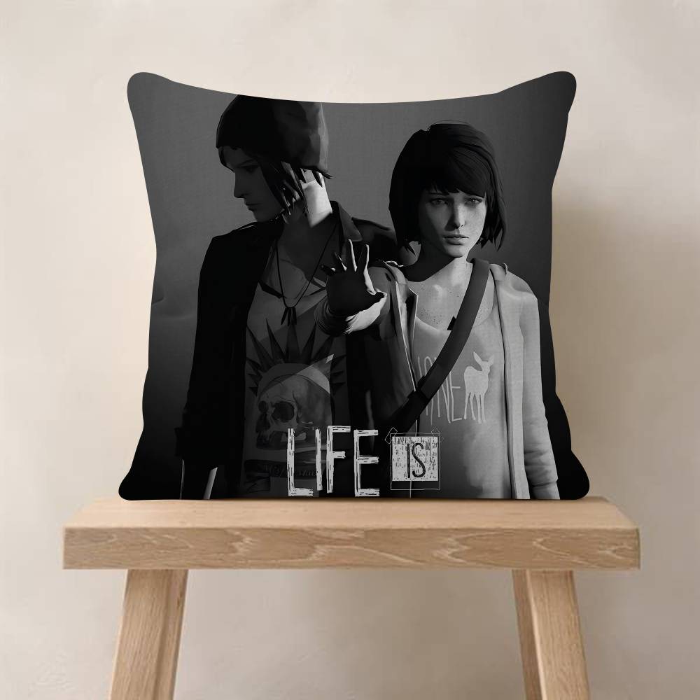 Game Life Is SStrange Pillowcase Toon Gift Cushion Cover Bedroom Home Sofa Chair Seat Decor Pillow Case