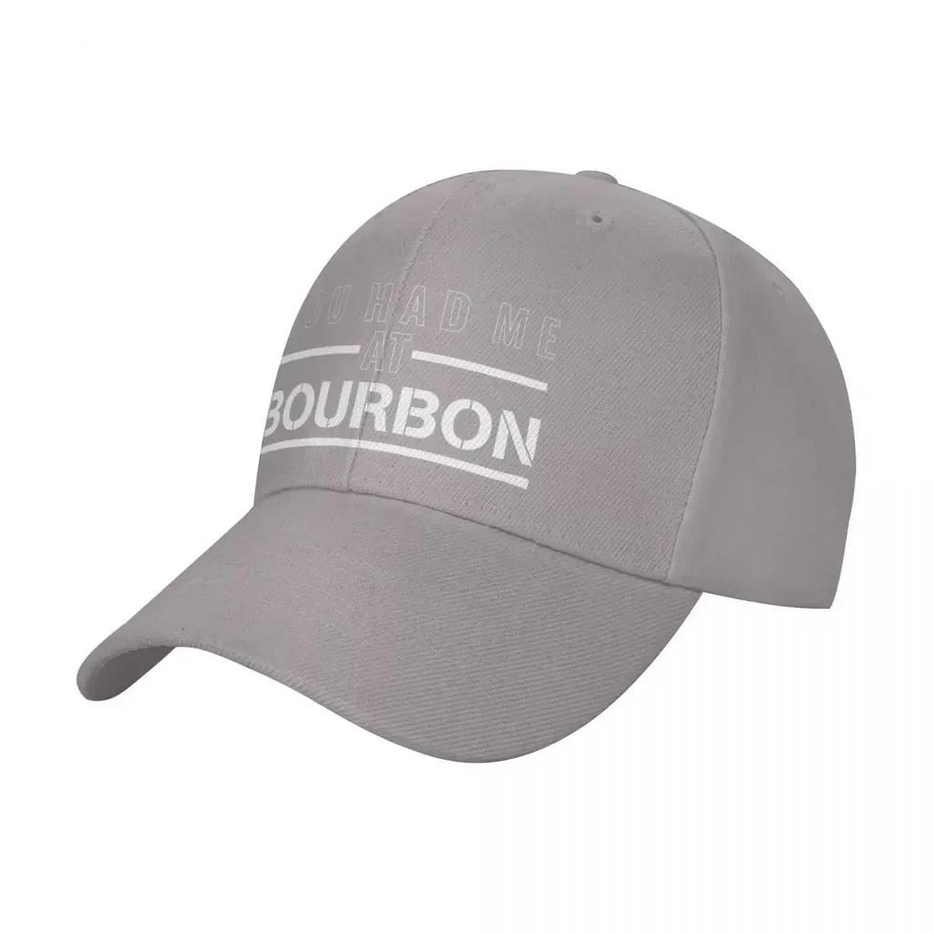 You had me at Bourbon You Had Me At Bourbon Baseball Cap Christmas Hat New In The Hat Snapback Cap For Girls Unisexs