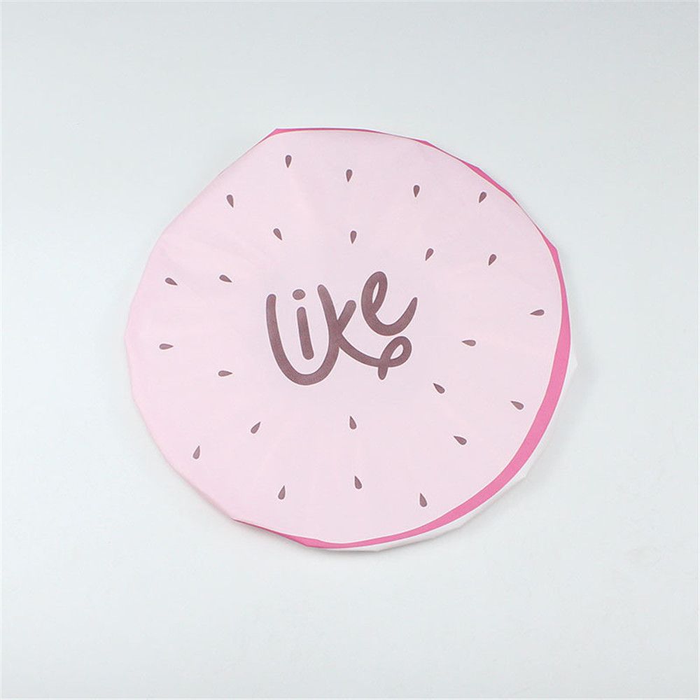 Home Thickened Waterproof Head Hair Cover Shower Cap Bath Hat Sleep Cap