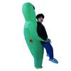 Inflatable Alien Costume Adults Halloween Party Prank Prop Funny Scary Outfit