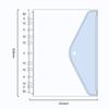 Multi-functional Loose-leaf Design File Folder Set PP Waterproof Document Organizer Test Paper Storage Clip Students