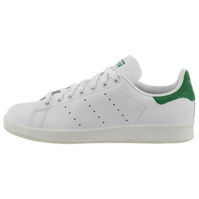 Originals Stan Smith Синтетическая кожа Зеленый задник Свежие Удобные Прочные Нескользящие Легкие Низкие кроссовки Женские кроссовки Белые AF6749