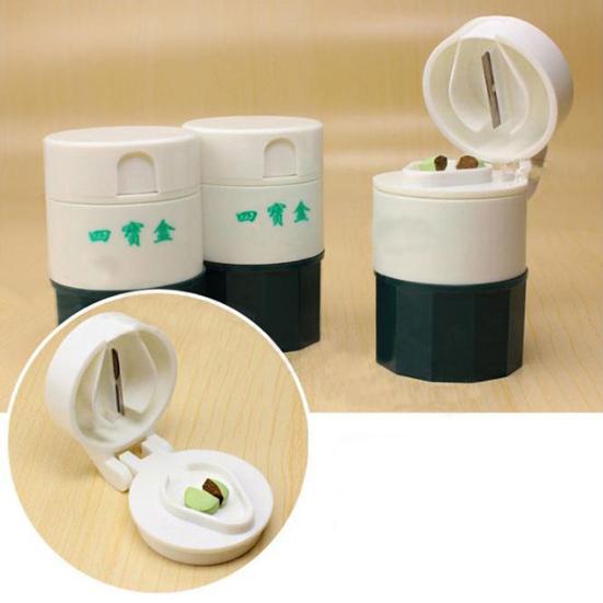 Практичный органайзер для хранения таблеток, измельчителей, дробилок, ящик для хранения, чехол