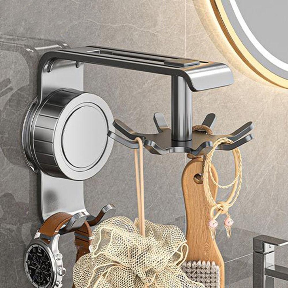 Non Punching Kitchen Hook Wall Mounted Spatula Storage Rack Universal Utensil Hanger  Home