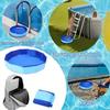 PVC Foldable Portable Foot Bath Bucket Sweat Steam Foot Bath Pet Dog Bath Outdoor Camp Car Use Family Supplies