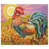 DIY Diamond Mosaic Cartoon Chicken Needlework Diamond Painting Cross Stitch Diamond Crystal Wall Art