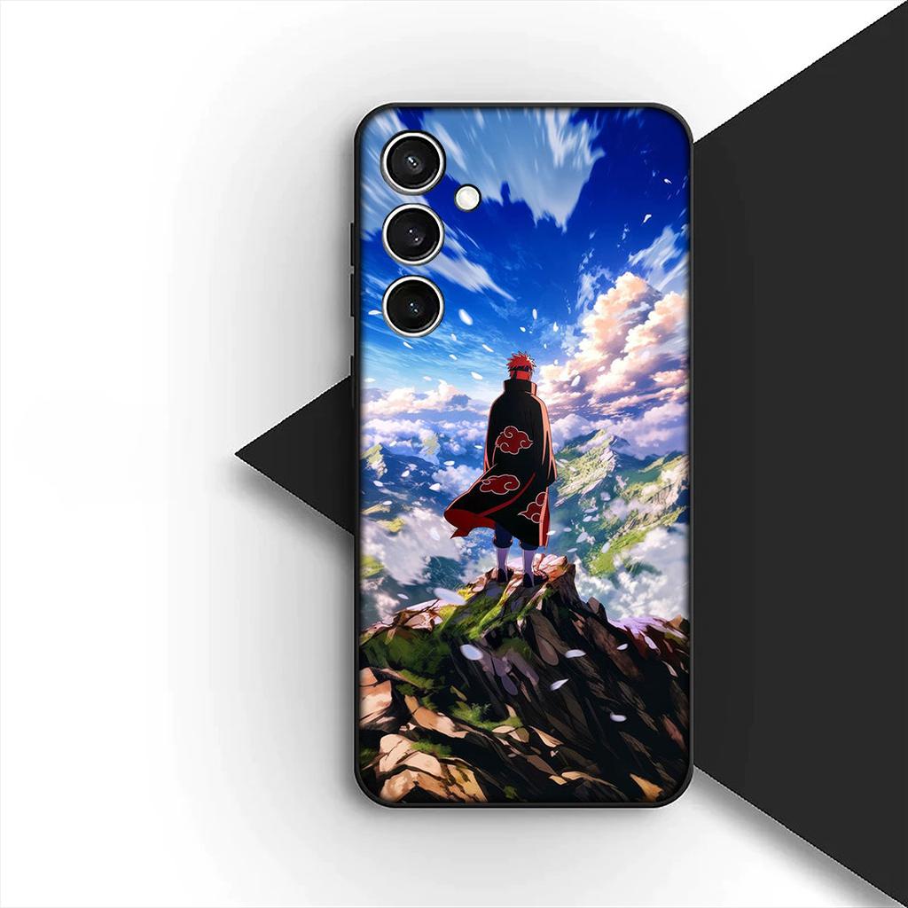 Чехол для Motorola Moto G55 G45 G75 G85 G35 Edge 50 30 Fusion 40 NEO Ultra Pro Корпус Силиконовый Чехол для Телефона Акацуки Наруто Пейн