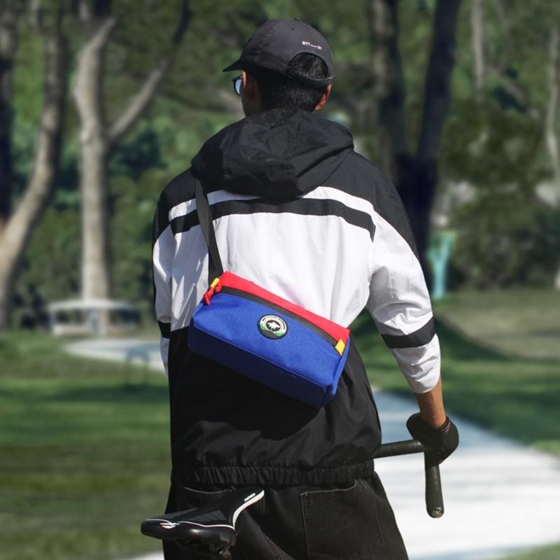 Велосипедные Сумки на Руль Велосипеды Сумка для Езды по Городу с Плечевым Ремешком Водонепроницаемая Сумка на Верхнюю Трубу Велосипеда Сумка на Переднюю Раму