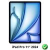 Защитная пленка - Phonillico - iPad Pro 11" (2024 год) - Упаковка 2 шт. - Прочная пластиковая пленка - Ультратонкая