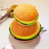 Creative Simulation Hamburger Pillow Plush Toy Cushion Pillow Rag Doll Children's Doll Birthday Gift for Women