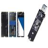 Считыватель жестких дисков M Key на базе PCIe 10 Гбит/с Двойной протокол NVMe SATA Плата для M2 SSD 2230 2242 2260 2280 Поддержка UASP TRIM
