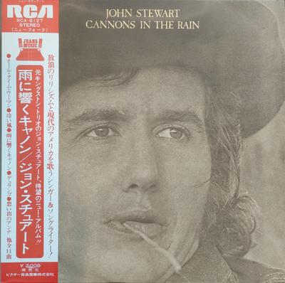 Виниловая пластинка JOHN STEWART Cannons In The Rain RCA6127 VICTOR MUSICAL 1973 Япония Рок Б/у