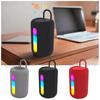 Outdoor Fabric Portable Bluetooth Speaker, Overweight Subwoofer With Rgb Pickup Light Sound System