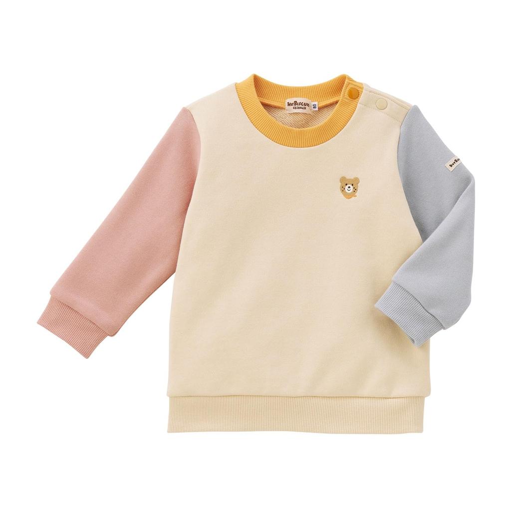 MIKIHOUSE HOT BISCUITS Sweatshirt for Boys and Size 110cm Girls, Multicolor, (Product Code 70-5602-688)