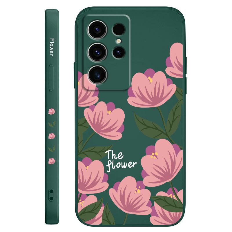 Розовый Примула Чехол для Телефона для Samsung Galaxy S25 FE S24 S23 S22 S21 S20 S10 S10E Ultra Plus FE Note 20 Ultra Plus Чехол
