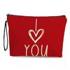 Heart Cosmetic Bag Large Capacity Makeup Bag Travel Toiletry Pouch Multifunctional Portable Storage Bags Girls Gift