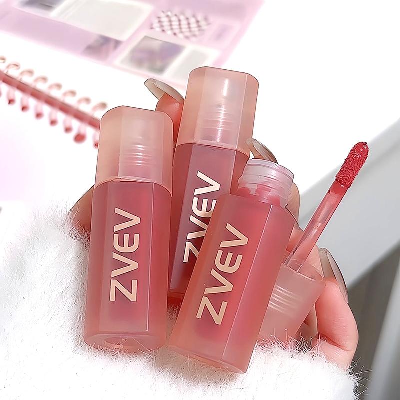 Velvet Lip Glaze Matte Mist Face Lip Mud Waterproof Lipstick Non-stick Cup Moisturizing and Hydrating Natural Whitening Lip Balm Lasting Set Makeup