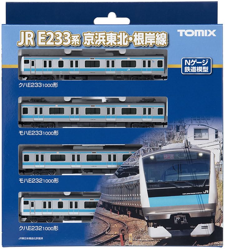 TOMIX N Gauge JR E233 1000 Series Keihin Tohoku Negishi Line Базовый набор 98553 Железнодорожная модель поезда