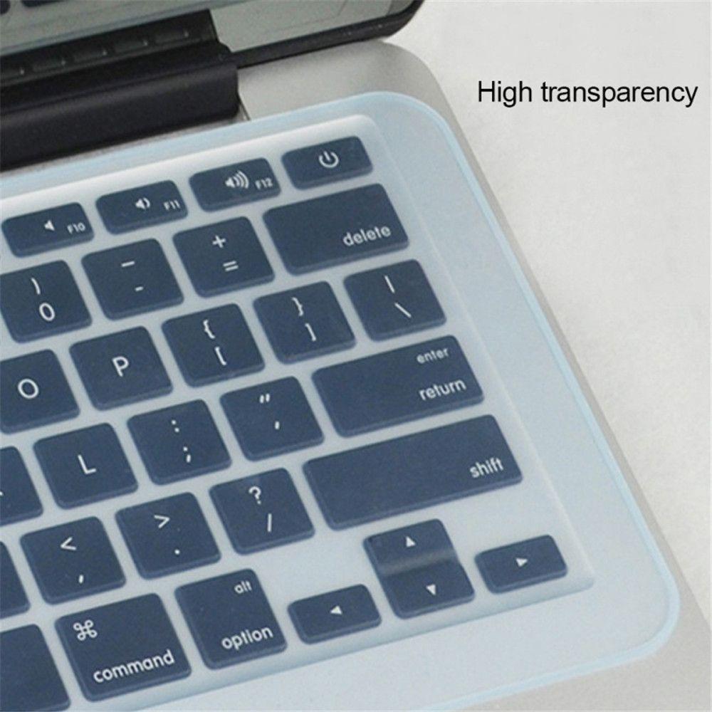 Dustproof Waterproof 10-17inch Laptop Keyboard Protective Film Notebook Keyboard Cover Silicone Gel