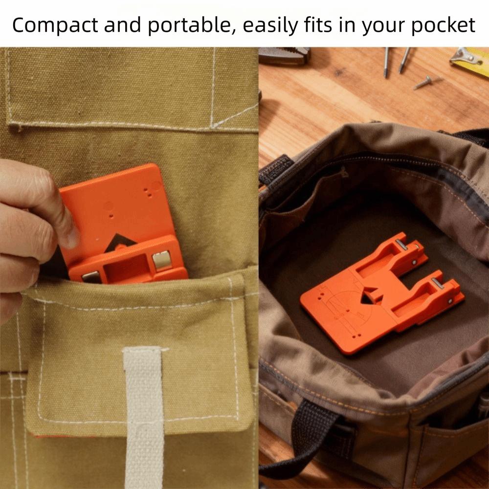 Magnetic Cabinet Door Hinge Gasket Alignment Hinge Mounting Auxiliary Tool Home Renovation