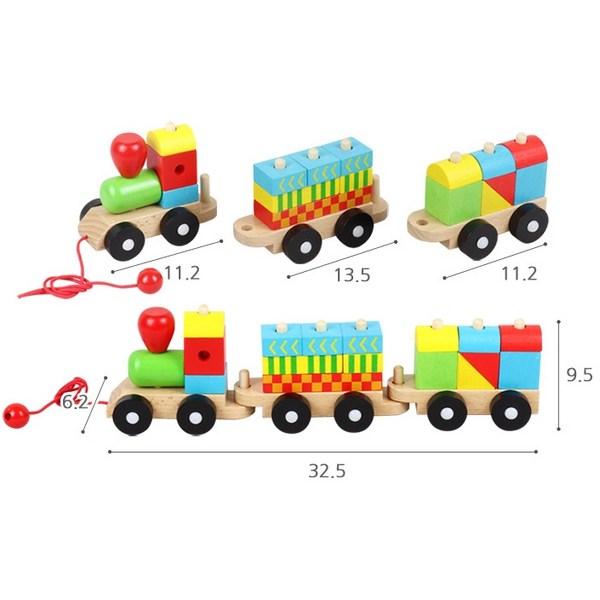 Деревянный поезд Тодорибро играет в корейские детские игрушки
