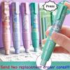 Retractable Eraser Children Student Cute Colored Portable Eraser Student Stationery Gifts School Essential Items