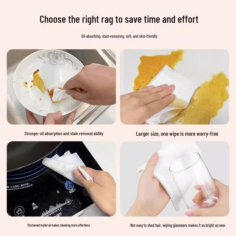 Одноразовые кухонные подвесные тряпки - Маслопоглощающие кухонные полотенца