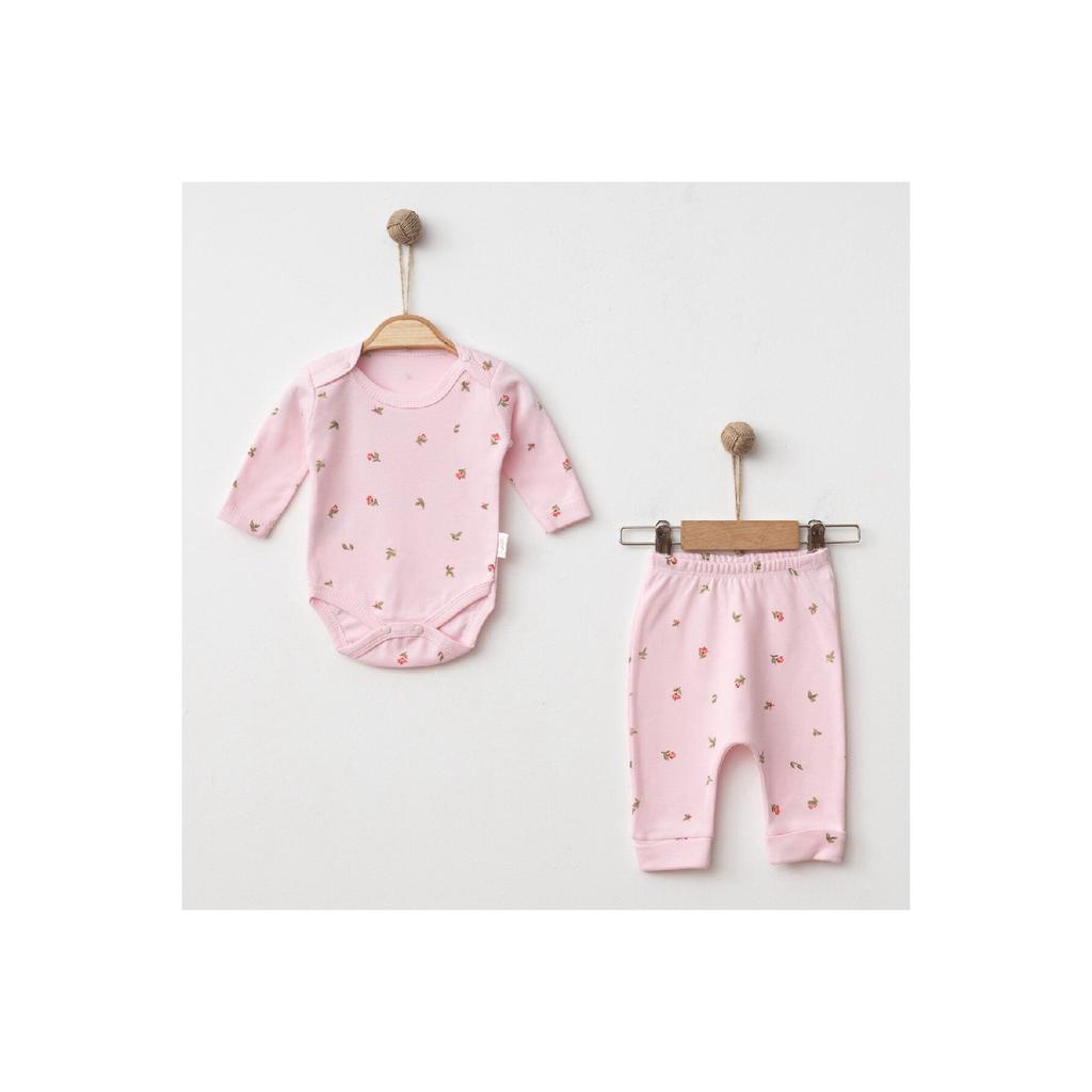 Сезонный комплект из 2 предметов для маленьких девочек, верхняя одежда с застежкой на кнопки, наряд для новорожденных, повседневная одежда