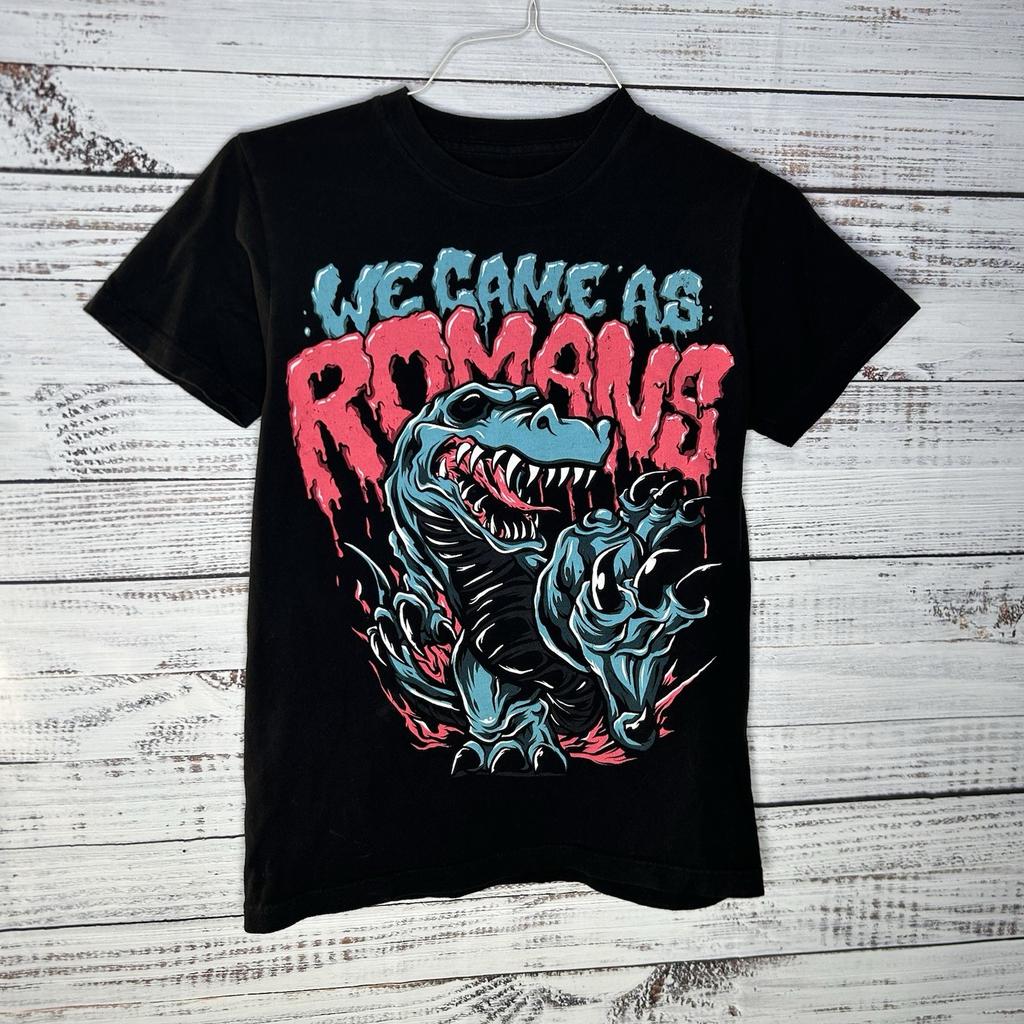 Vintage Y2K We Came As Romans Metalcore Emo Band Tee Tour Concert T-Shirt Small